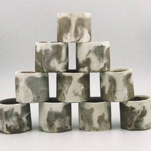 12 pcs Bulk Wholesale Candle Jars Empty for Candles Making White Grey Marble Pots Containers Vessels Holders Jar owl animal Luxdecor6