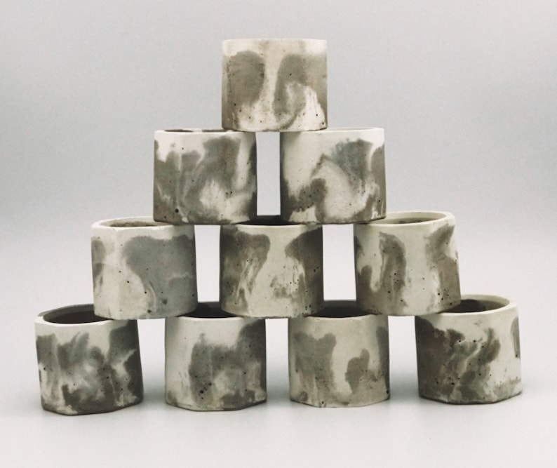 12 pcs Bulk Wholesale Candle Jars Empty for Candles Making White Grey Marble Pots Containers Vessels Holders Jar owl animal Luxdecor6