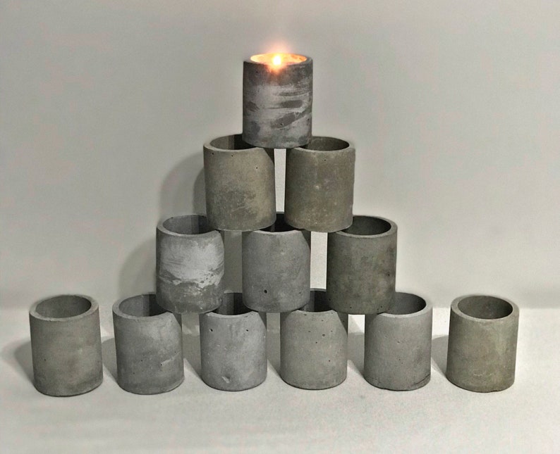 12pc 16pc Wholesale Bulk UK Handmade Empty Candle Round Etsy
