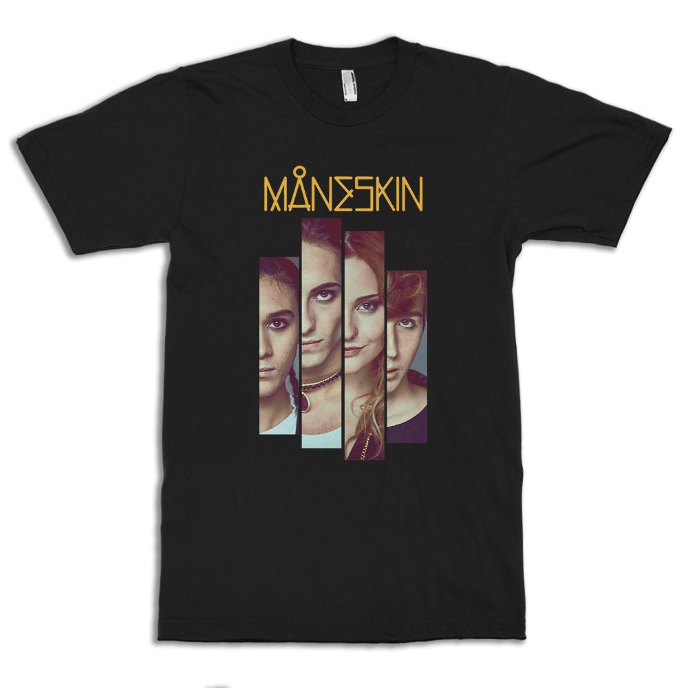 Maneskin Graphic T-Shirt High Quality Cotton Tee Men's | Etsy