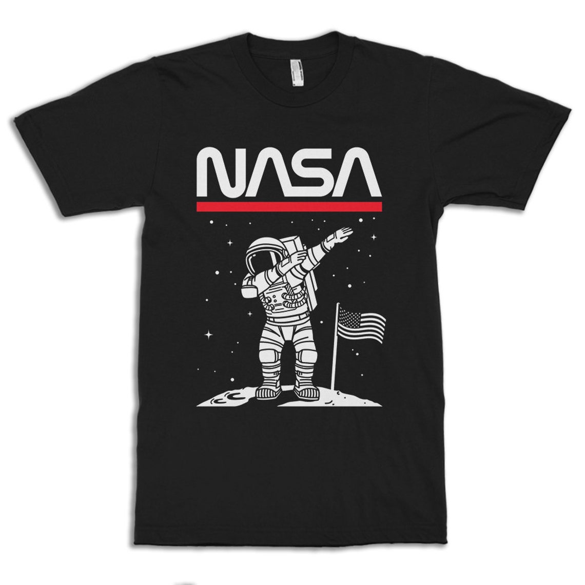 spiraling nasa shirt