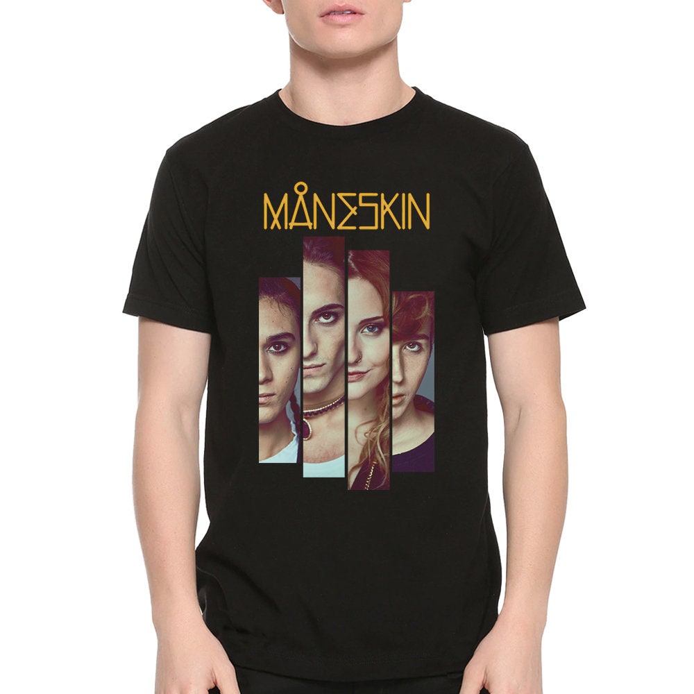 Maneskin Graphic T-Shirt High Quality Cotton Tee Men's | Etsy