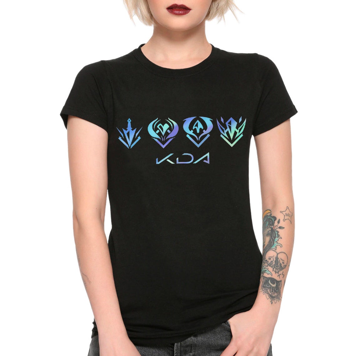 K/DA Symbols T-Shirt KDA Stars Shirt Men's Women's | Etsy