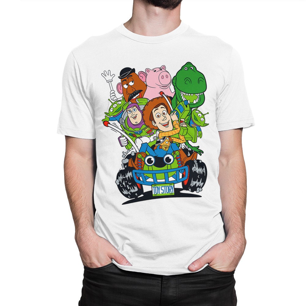 Toy Story T-Shirt 100% Cotton Tee Men's Women's All | Etsy