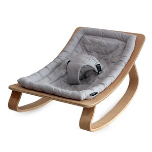 wooden baby rocker seat