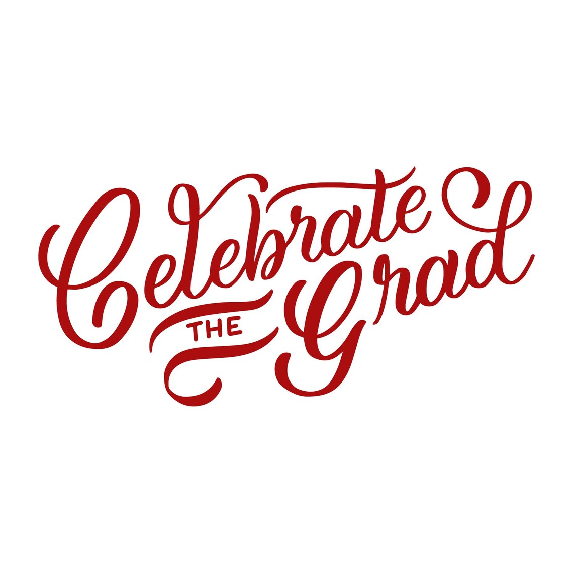 Hand Lettered Graduation Hand Lettered Graduation Cutout: Celebrate the Grad SVG (digital ...