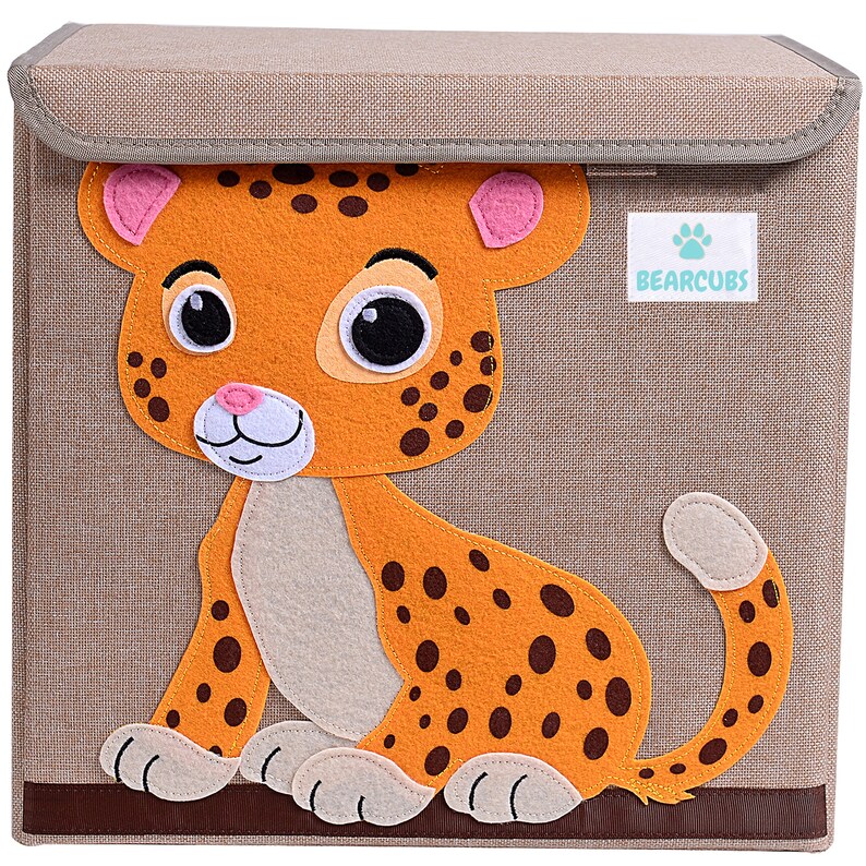 Toy Box With Lid Foldable Canvas Toy Chest With Lid Etsy