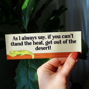 Ms. Frizzle Desert If You Can't Stand The Heat Double Sided Bookmark, Ms. Frizzle Magic School Bus, Classroom Gift Basket, Teacher Gift
