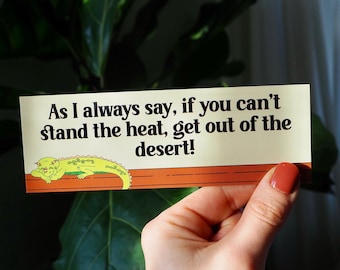 Ms. Frizzle Desert If You Can't Stand The Heat Double Sided Bookmark, Ms. Frizzle Magic School Bus, Classroom Gift Basket, Teacher Gift