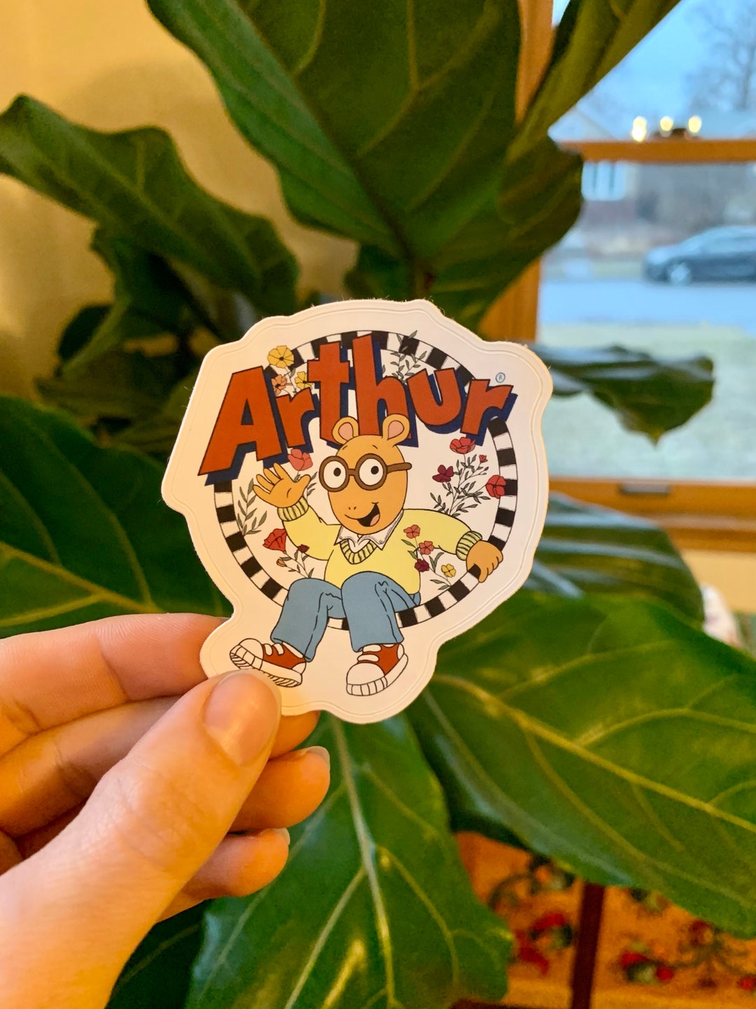 Arthur the Aardvark Sticker - Etsy