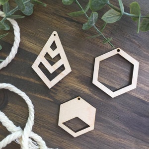 Macrame Earring Blanks || Macrame Earring Findings