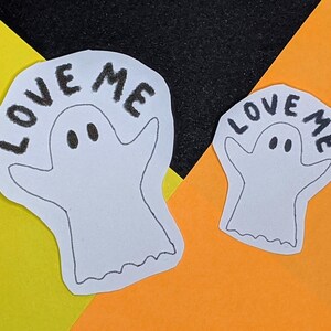 Love Me Ghost Stickers