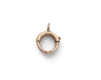 Antique 9ct Gold Bolt Ring Clasp