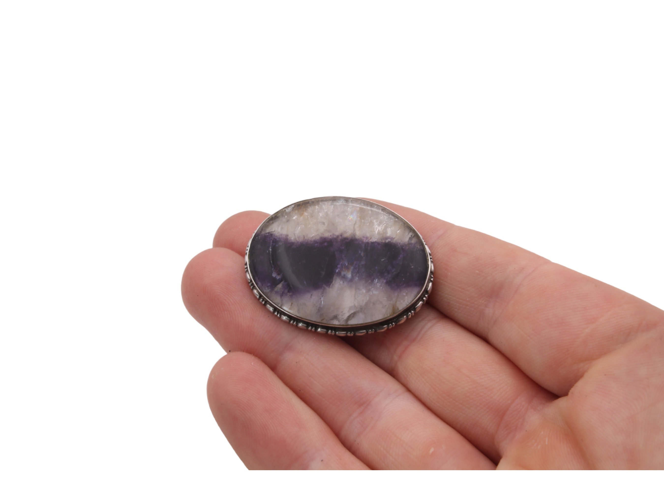 Blue john brooch discount