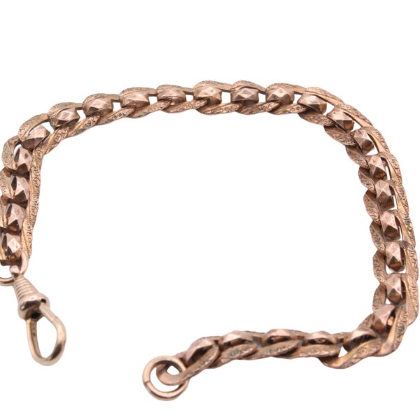 Antique Rolled Gold Bracelet Etsy