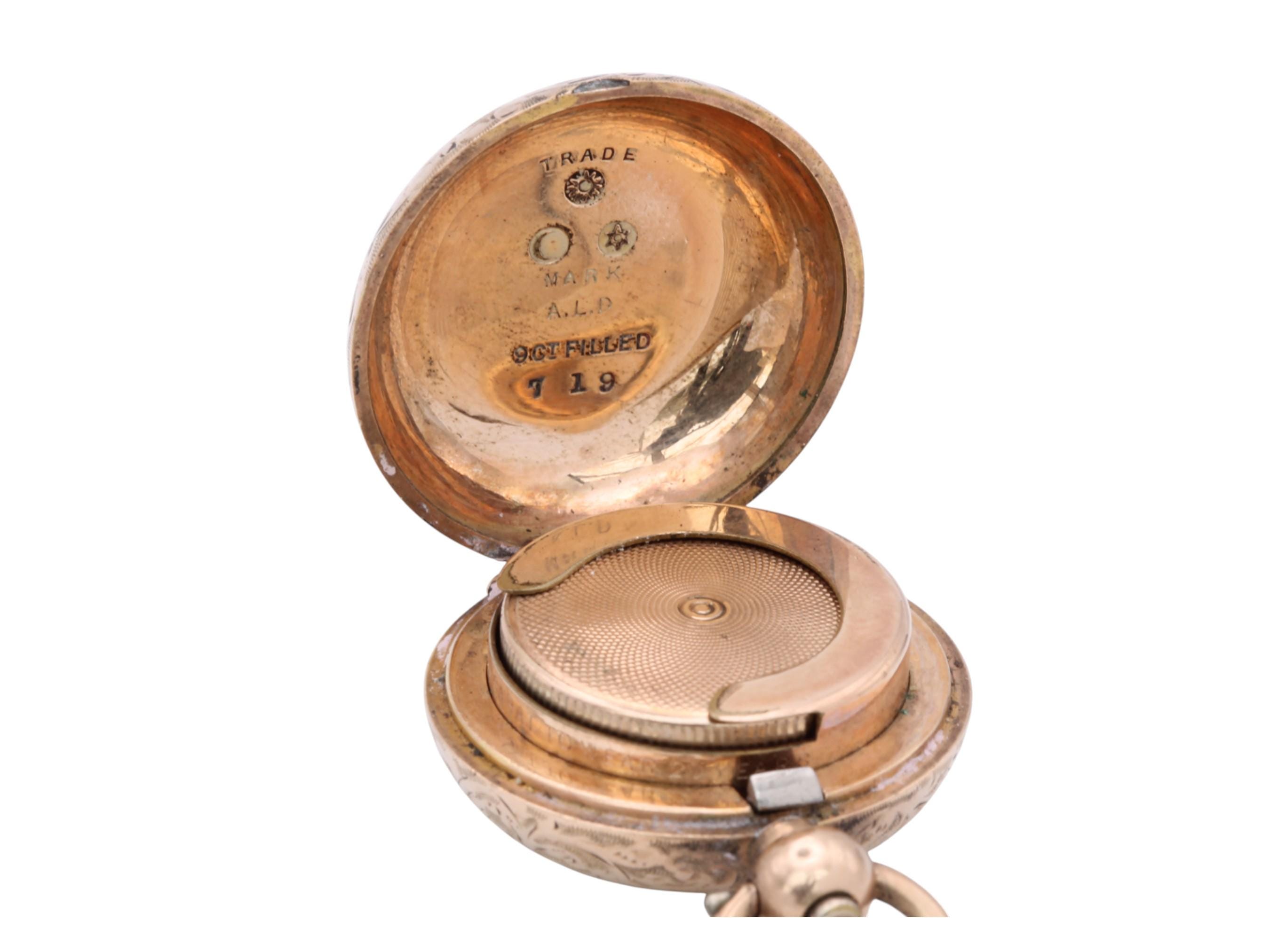 Antique 9ct Gold Filled Dennison Sovereign Case - Etsy