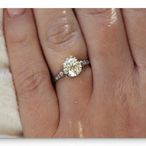 Antique Art Deco Platinum 1.5ct Diamond Ring GIA Certified