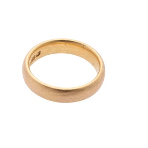 Vintage 22ct Gold Wedding Band Ring, 8.6g