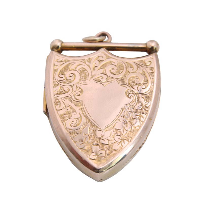 Shield Locket - Etsy