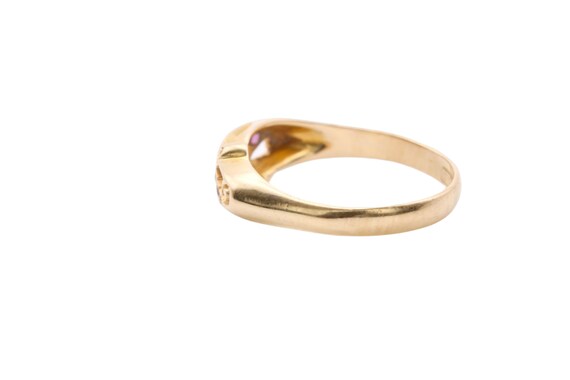 Antique 18ct Diamond and Ruby Ring - image 5