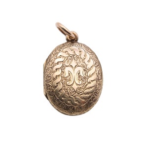 Antique Victorian 9ct Gold Locket c.1870