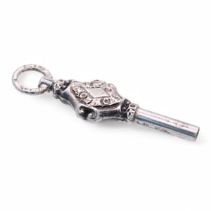 Antique Sterling Silver Watch Key