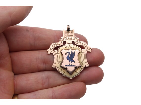 Gold liver bird pendant Clearance