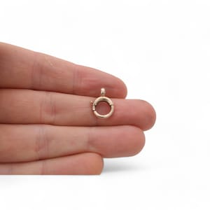 Antique 9ct Rose Gold Bolt Clasp