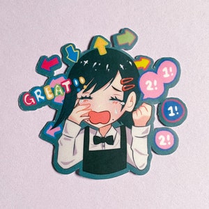 csm kobeni matte sticker