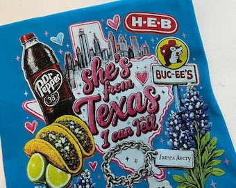 Ella es de Texas, eso lo puedo decir