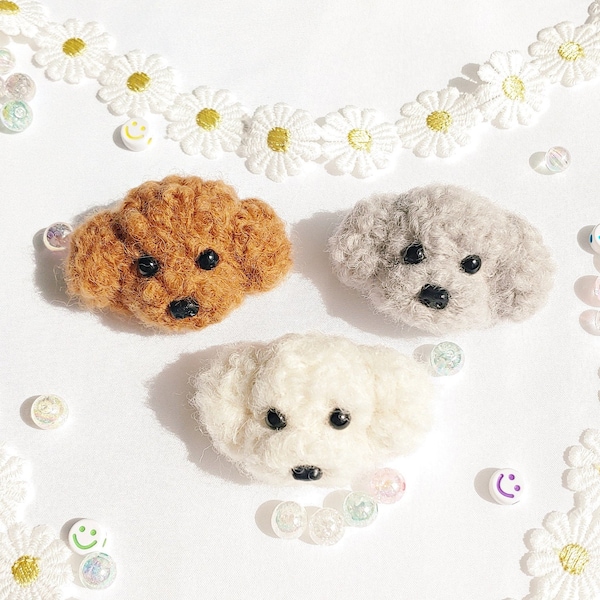 Needle Felted Dog Keyring, Poodle Keychain, Keyring, Pet Portrait, Pet Memorial, Dog Breed Keyring, Pet Gift