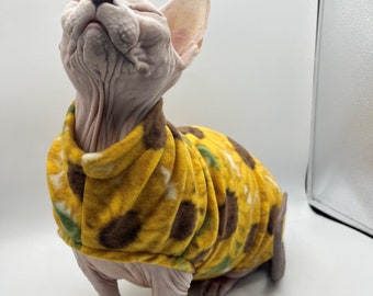 Sunny Sunflower - Katze Pullover