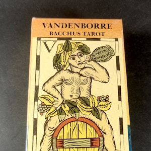 Vandenborre Bacchus Tarot - Printed 1983 - New in Original forpackning