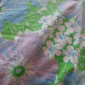 Duvet cover: Gorgeous wabasso blue floral duvet cover. Made from Vintage sheets. Queen size