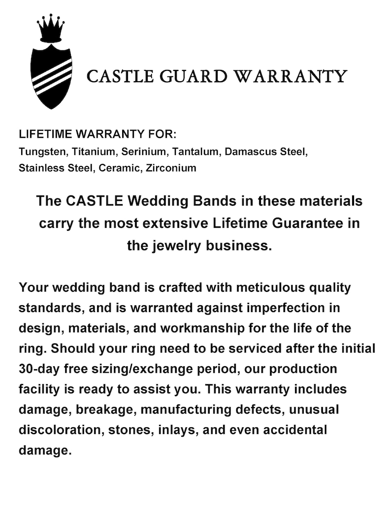 Black Tungsten Carbide 6mm or 8mm Comfort Fit Grey Brushed Hammered Center Wedding Band with Free Custom Engraving Lord and Lady Tisdale