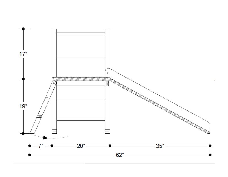 Kids Slide Plans DIY Toddler Backyard Playground Playset For Indoor Outdoor