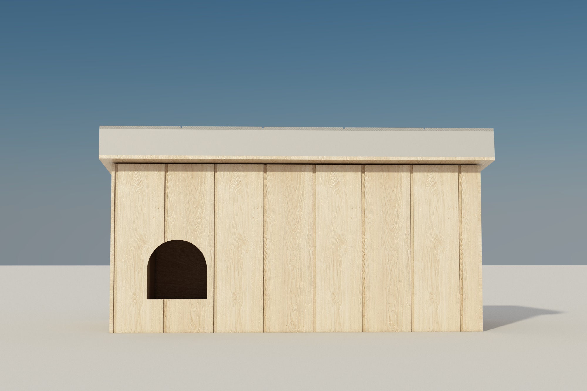 Medium sized Dog House Plans DIY Pet Puppy Outdoor Shelter Etsy