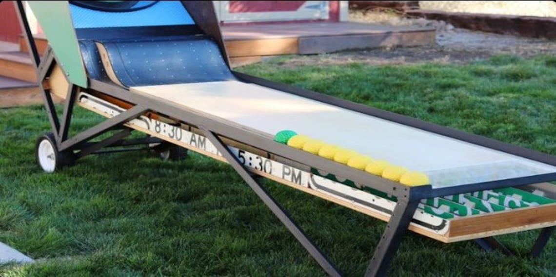 Skee Ball Machine Plans DIY Manual Skeeball Backyard Games Etsy