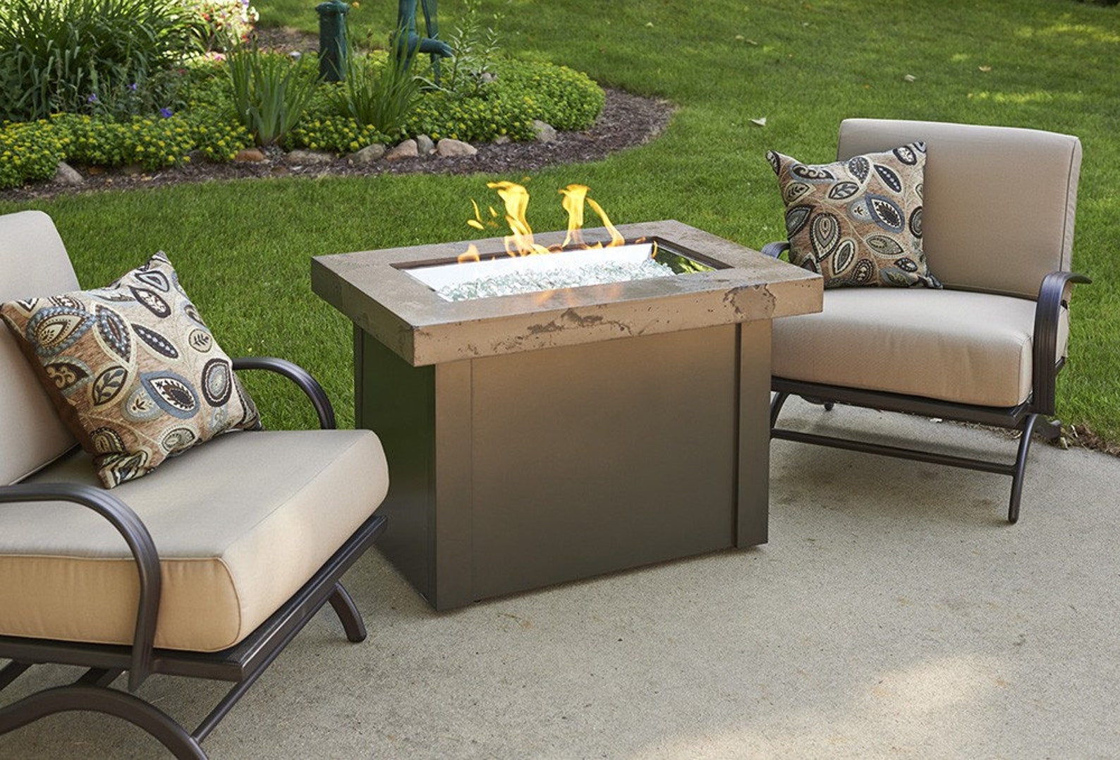 Fire Table Plans DIY Outdoor Backyard Patio Fireplace Heater Etsy
