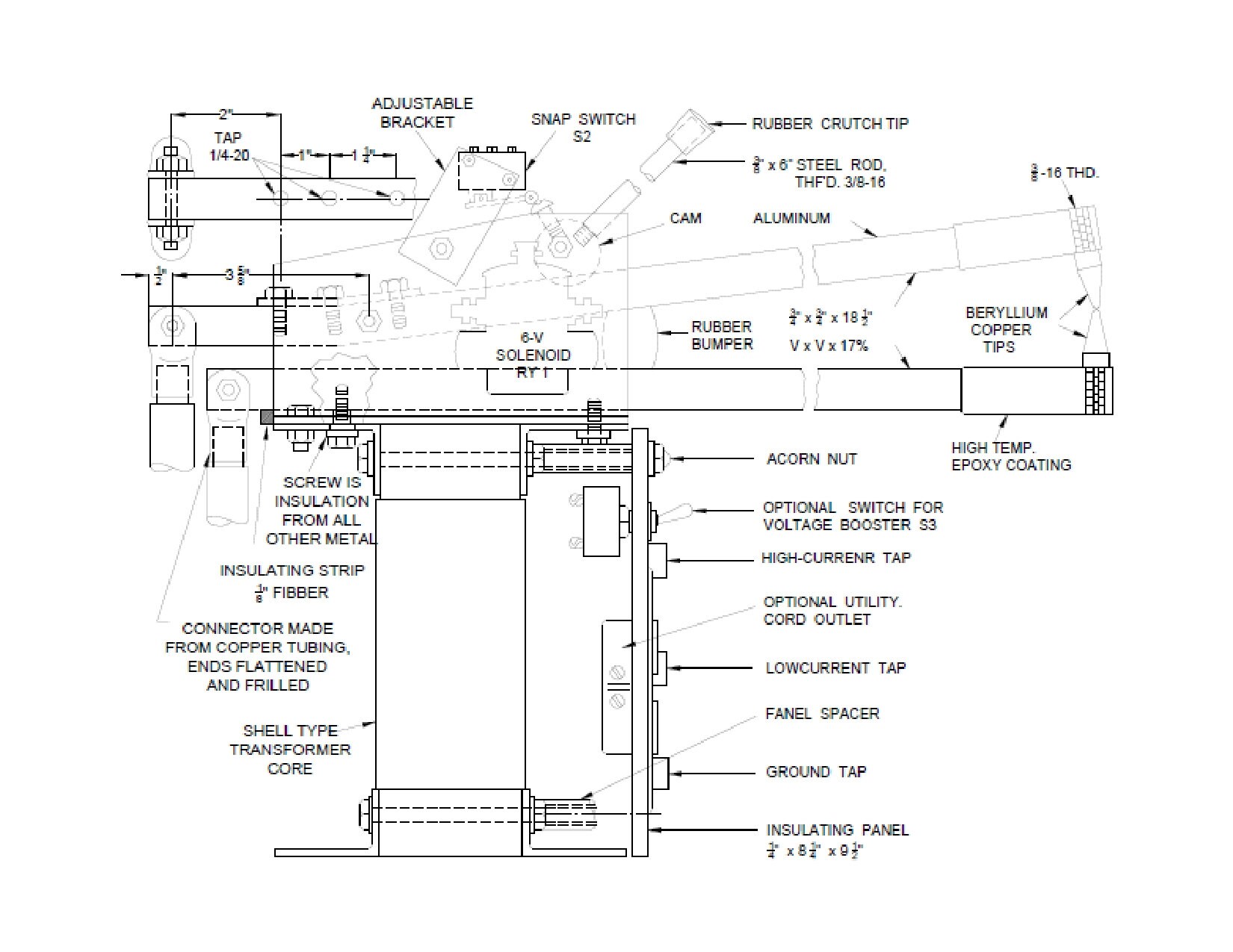 Homemade Spot Welder Plans DIY Welding Soldering Machine Etsy