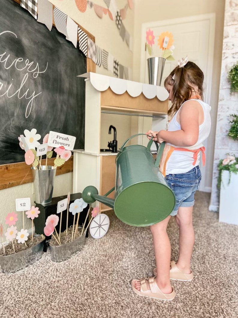 Dramatischer Blumenmarkt zum Ausdrucken für Kinder Blumengarten/shop Bild 10