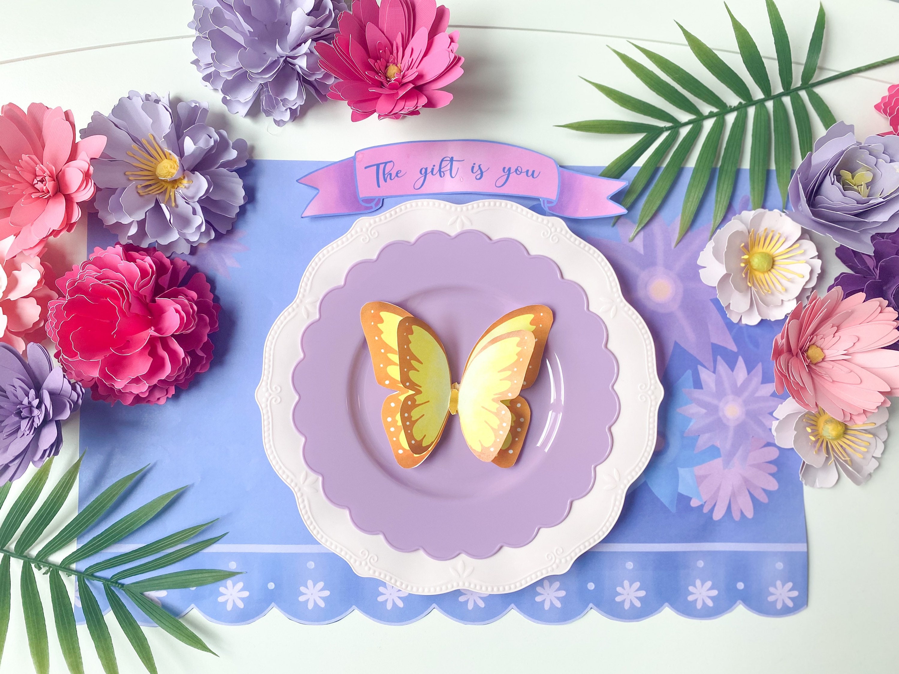 Birthday party printables inspired by Encanto character Isabella/flower(cake toppers, cupcake toppers, birthday sign, farmable art and more)