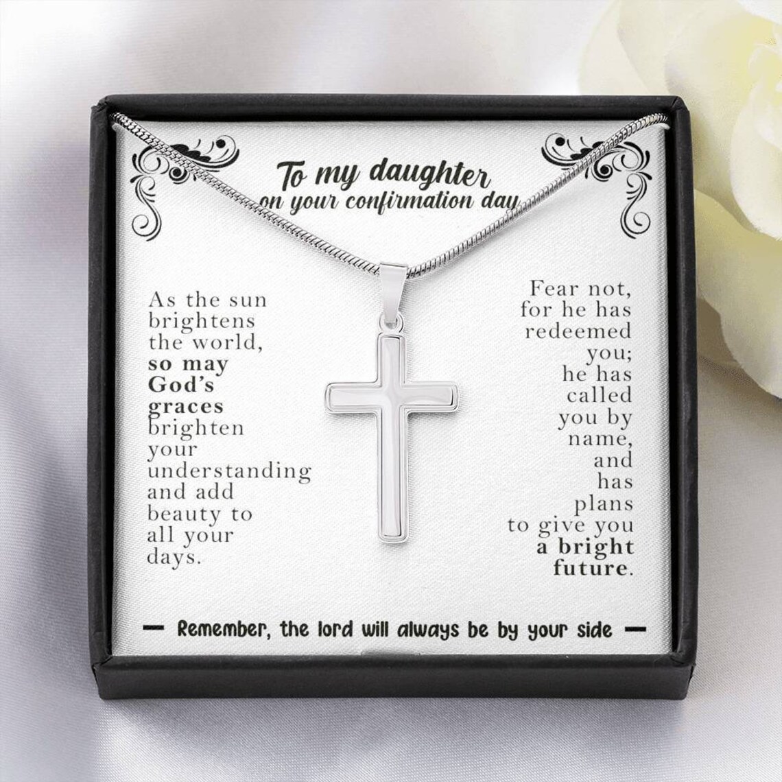 To My Daughter on Your Confirmation Day Confirmation Gift Etsy