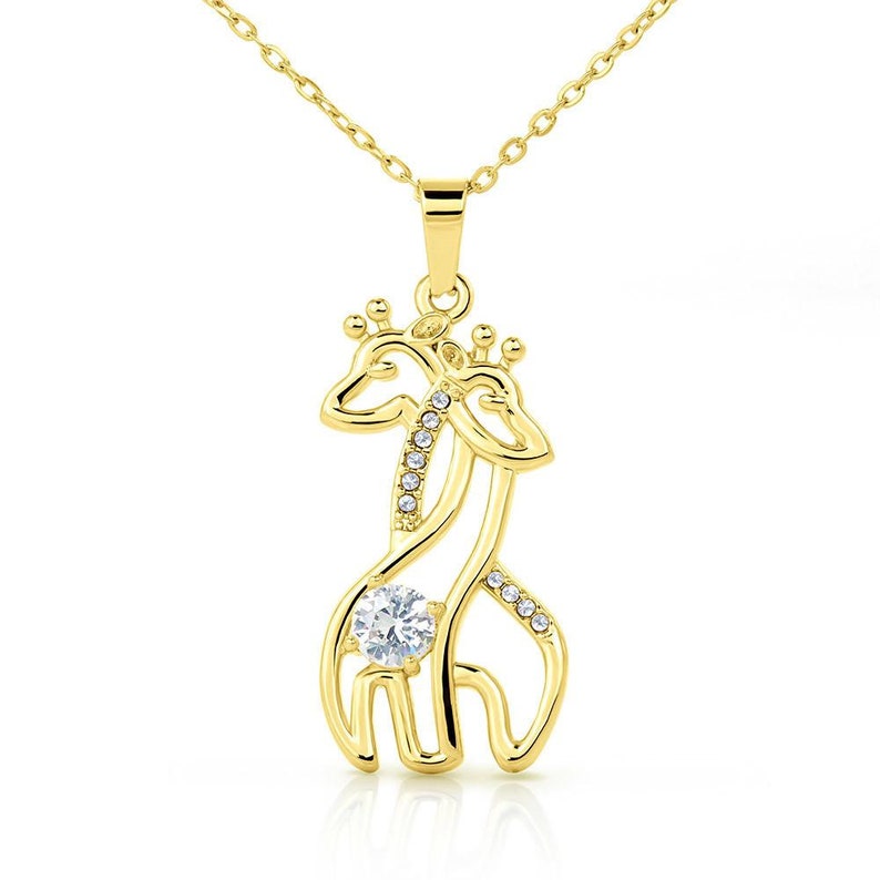 Niece Necklace Niece Christmas Present Gift for Niece from Aunt To My Niece You Are Braver Than You Believe Giraffe Necklace