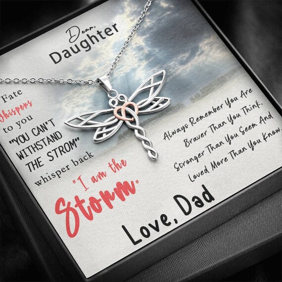 Dear on sale daughter necklace