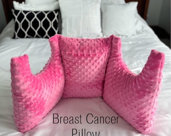 Mastectomy Surgery Pillow Breast Cancer Pillow Post Surgery Gift Lumpectomy Pillow Patient Gift Mom  Gift For Friend having Surgery Floral