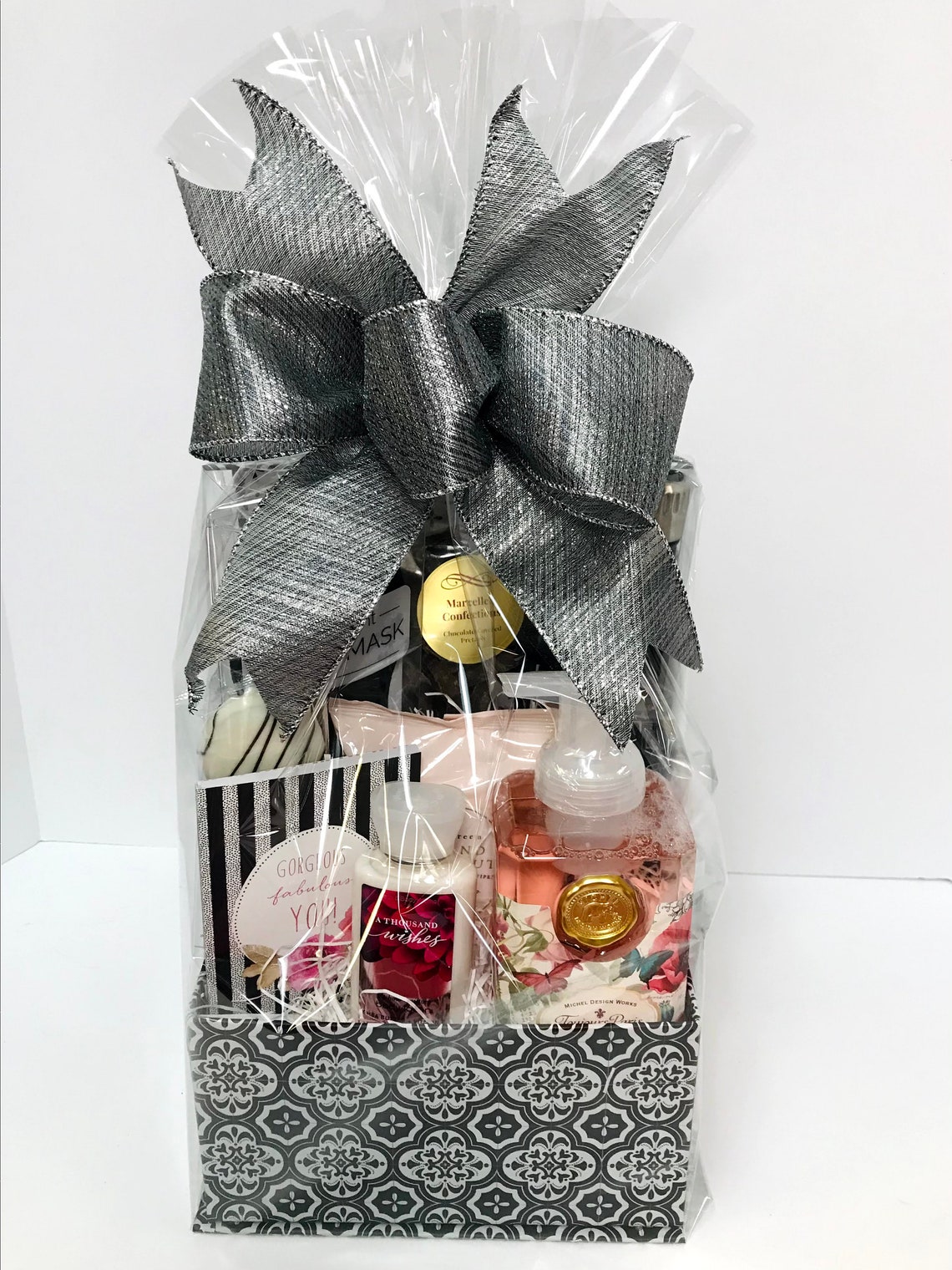 Pamper Me Mothers Day Gift Basket Pamper Gift Basket Etsy