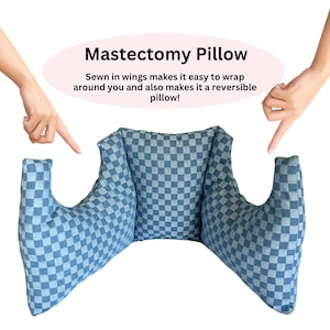 Mastectomy Surgery Pillow Wrap Around Pillow for Breast Cancer Patient Gift for Mastectomy Patient Gift For Her Lumpectomy Gift Pillow