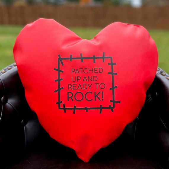 Heart shaped pillow after surgery hotsell