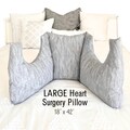 Open Heart Surgery Pillow Wrap Around Cardiac Pillow Heart Patient Gift Bypass Surgery Gift CABG Surgery Gift For Men Abdominal Surgery